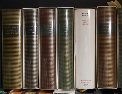 null LA PLEIADE

Ensemble de 59 volumes in-12, certains sous étuis, rhodoïds, et...
