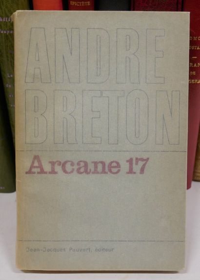 null ANDRE BRETON. 

Arcane 17 enté d’Ajours. Sagittaire, 1947. Recouverture J. J....