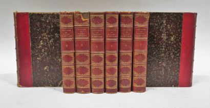 null Lettres de Madame de Sévigné.

L. Hachette, 1863.

8 volumes ½ chagrin, dos...