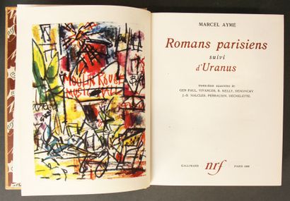 null Cartonnage Bonet, étui :

ANDRE MAUROIS. Romans. Gallimard, 1961.

MARCEL AYME....