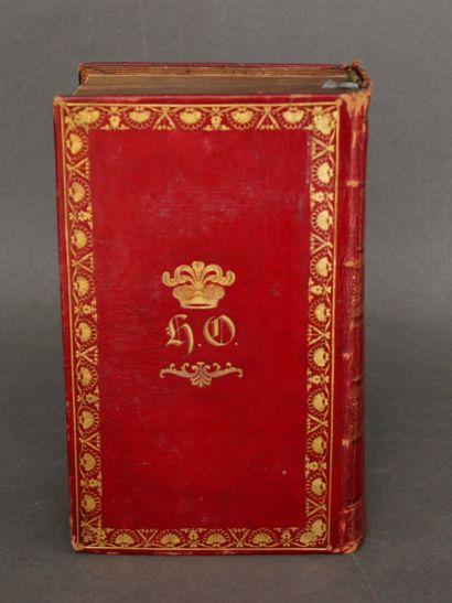 null Lot : 

- Almanach royal 1787,

Paris, Veuve d'Houry Debure, un vol. in-8 relié...