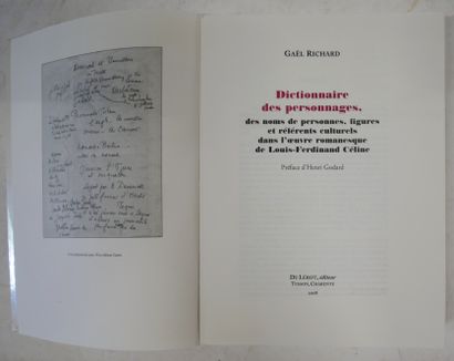 null GAËL RICHARD. 

Dictionnaire des personnages. Du lérot, 2008. Ép.

Dictionnaire...