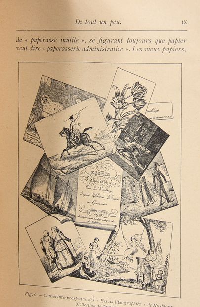 null John GRAND CARTERET. 

Vieux Papiers - Vieilles Images. Cartons d'un collectionneur....