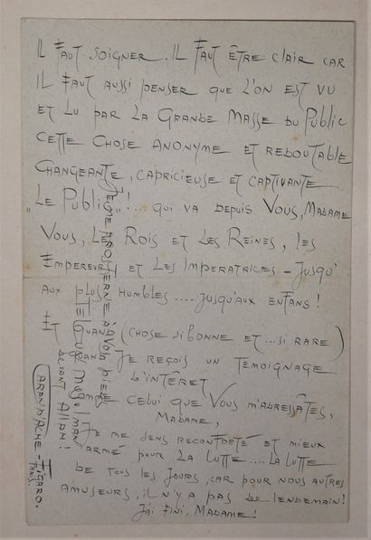 null Adolphe BELOT, 1829-1890, auteur dramatique, 1 las, 2 p. ; Pierre Antoine BERRYER,...