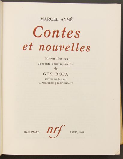 null Cartonnage Bonet, étui :

ANDRE MAUROIS. Romans. Gallimard, 1961.

MARCEL AYME....