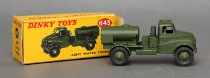 DINKY TOYS made in England 
Army water tanker,...