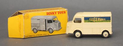 null DINKY TOYS made in France

Camionette Citroën 1200 kg Gervais, ref. 25CG (légères...