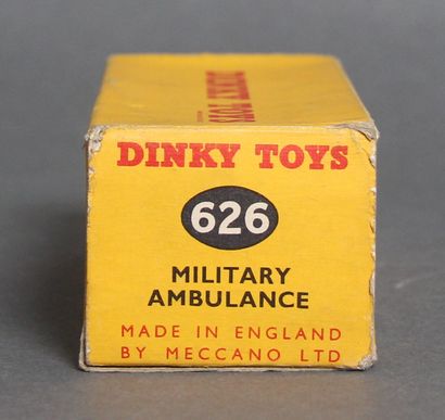 null DINKY TOYS made in England

Military ambulance, ref. 626 (wear on the corners)

In...