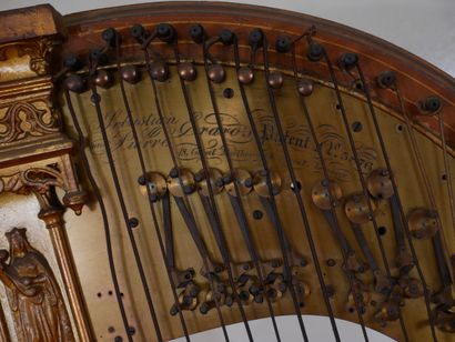 null Sébastien et Pierre ERARD - London

Harpe à huit pédales et 43 cordes en bois...