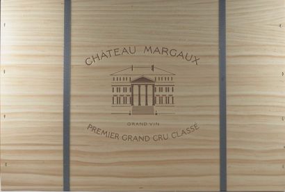 6 bouteilles Château Margaux, 1° cru Margaux...
