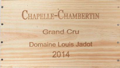 null 6 bouteilles Louis Jadot Chapelle Chambertin Grand Cru 2014