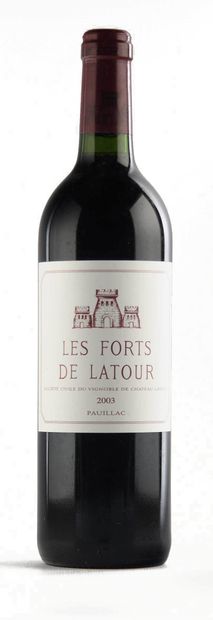 1 bouteille Les Forts de Latour, Pauillac...