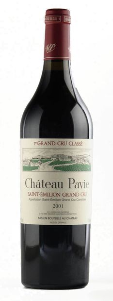null 1 bottle Château Pavie, 1° Grand Cru classé St-Emilion 2001