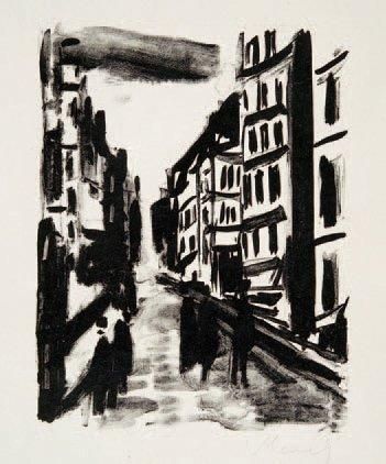 CHAPIRO (Jacques) Douze lithographies. Paris, La Belle Page, 1949; in - folio, en...