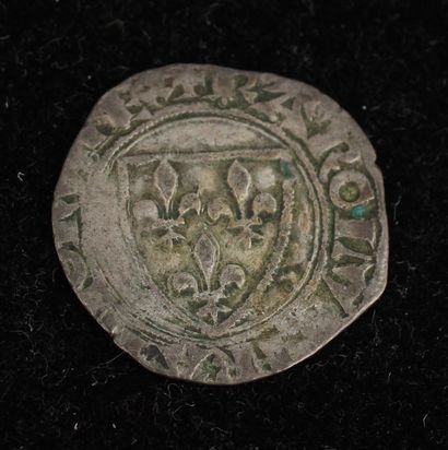 null CHARLES VI (1380-1422)

Blanc dit Guénar de Paris, Dy#377, pds : 3,2 g.