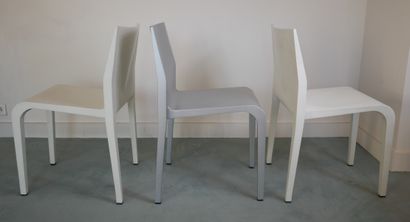 null 
Riccardo BLUMER (1959-) - ALIAS éd.




Trois chaises empilables modèle Laleggera...