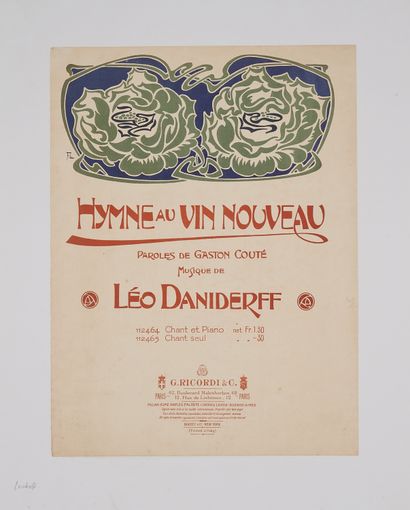 null Franz LASKOFF (1869-1918).
LA MAUVAISE HERBE par Léo Daniderff.
Couverture lithographiée...