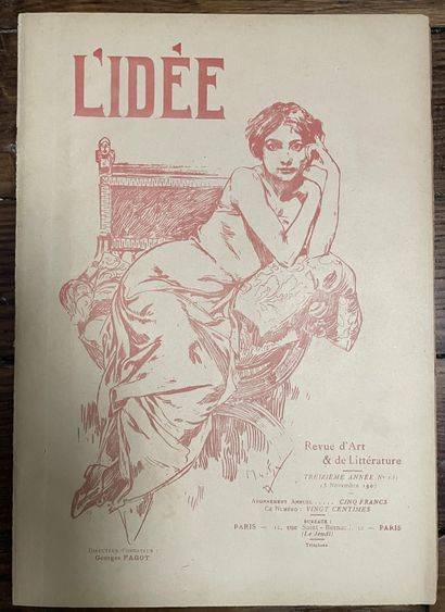 L'IDEE. 
6 Revues d'Art Littérature : N°103...