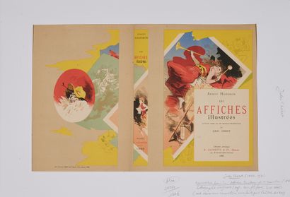 null Jules CHERET (1836-1932). 
LES AFFICHES ILLUSTREES by Ernest Maindron, 1886....