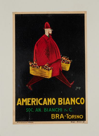 null Achille Luciano MAUZAN (1883-1952)
AMERICANO BIANCO and RABAS BIANCHI. RABARBARO...