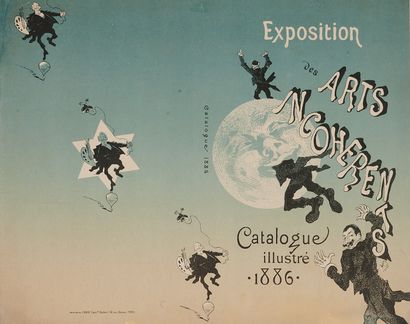 null Jules CHERET (1836-1932). 
EXHIBITION OF INCOHERENT ARTS. Illustrated catalog...