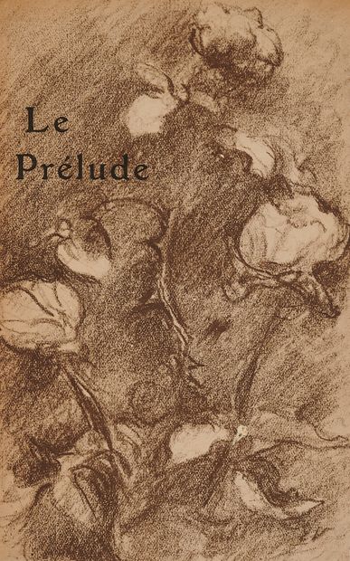 null Edouard VUILLARD (1868-1940). 
LE PRELUDE par Giraldi, 1923.
Couverture lithographiée...
