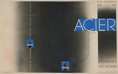 ACIER, Otua, N°2, 1936.
Couverture cartonnée...