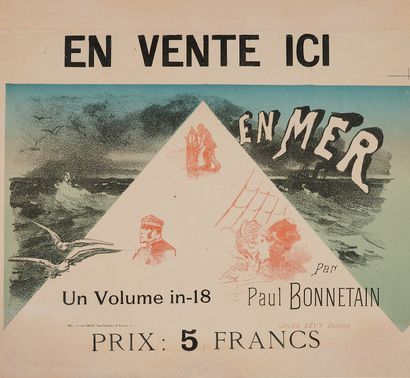 null Jules CHERET (1836-1932).
EN VENTE ICI : EN MER par Paul Bonnetain et EN VENTE...