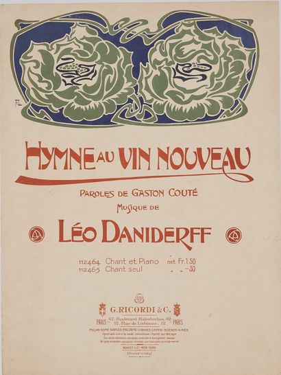 null Franz LASKOFF (1869-1918).
LA MAUVAISE HERBE par Léo Daniderff.
Couverture lithographiée...