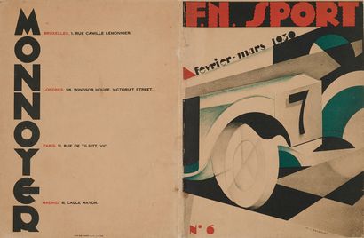 null Marcel-Louis BAUGNIET (1896-1995).
F.N. SPORT, February-March 1930.
Cover lithographed...