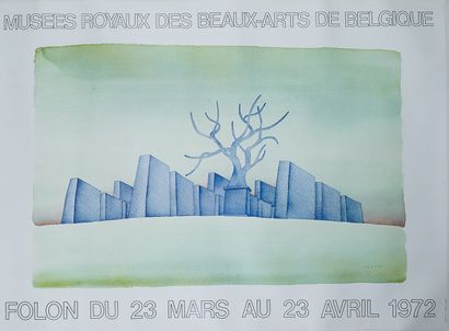 null Jean-Michel FOLON (1934-2005). 
MUSEES ROYAUX DES BEAUX-ARTS DE Belgique. FOLON...