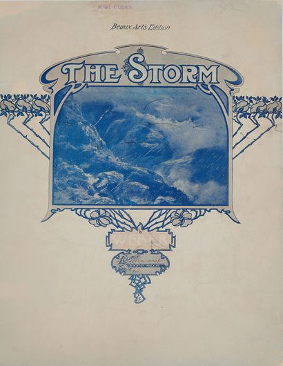 null FREY 
THE STORM bY WEBER. 
Couverture lithographiée couleurs, Eclipse publishing...