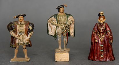 null Gustave VERTUNNI

Figurines en plomb polychrome :

Henri VIII d’Angleterre –...