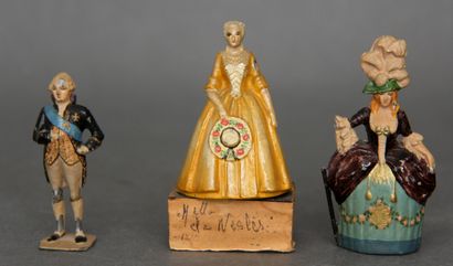 null Gustave VERTUNNI

Figurines en plomb polychrome :

Mademoiselle de Nesles –...