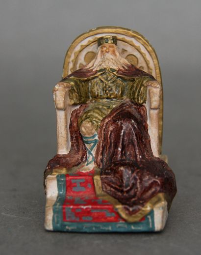 null Gustave VERTUNNI

Figurine en plomb polychrome :

Charlemagne sur son trône...