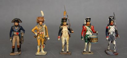 null Gustave VERTUNNI

Figurines en plomb polychrome :

Bonaparte – Trompette des...