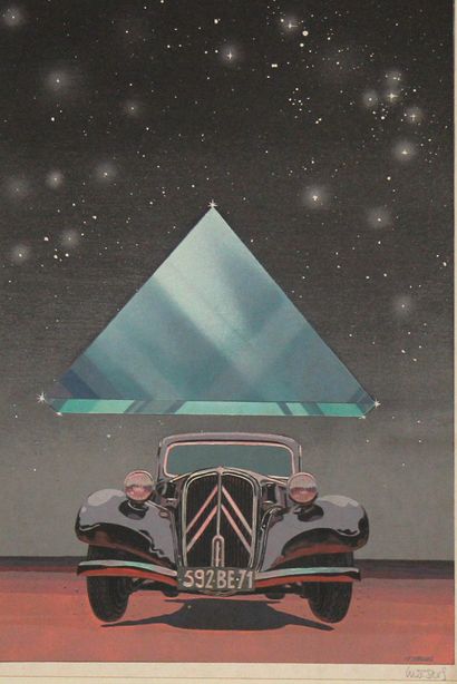 null Jean GIRAUD (1938-2012) dit MOEBIUS

Sur l'étoile, une croisière Citroën

Sérigraphie...