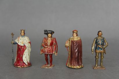 null Gustave VERTUNNI

Figurines en plomb polychrome :

Charles IV le Bel – Philippe...