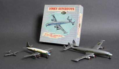 null Lot :

-DINKY SUPERTOYS made in France

Super G constellation Lockheed Air France,...