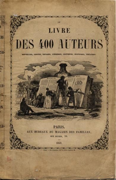 ANONYME Le Livre des 400 auteurs. Nouvelles, contes, voyages, légendes, critique,...