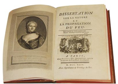 [DU CHÂTELET Émilie Le Tonnelier de Breteuil, marquise] Dissertation sur la nature...