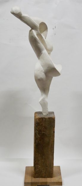 null Contemporary school
The Curious.
Waxed plaster on base
H: 93 W: 52 D: 27 cm...