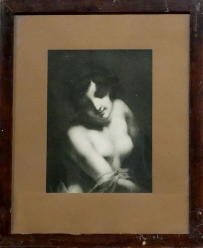 null Ecole moderne
Femme dénudée
Reproduction
30 x 22 cm à vue (déchirure en bas...