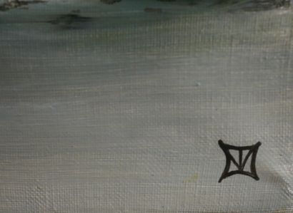 null Marc TRABYS (1952-)
Mangrove
Huile sur toile monogrammée en bas à droite, titrée...