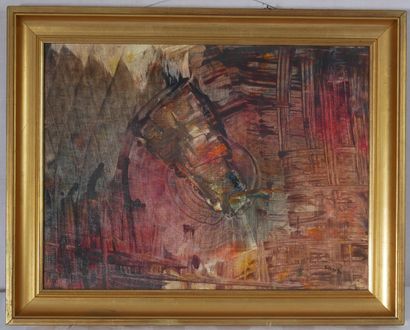 null Philippe GAUDI

Horse head : Scala

Oil on cardboard signed and dated 90 on...