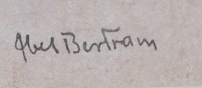 null Abel BERTRAM (1871-1954)
- The millstones
Black ink signed in bottom on the...