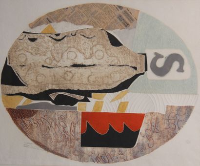 Max PAPART (1911-1994)
Untitled
Polychrome...