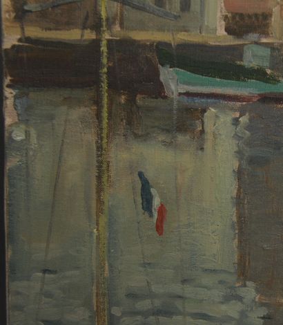null Guy PICHON (1933-2007)
Dieppe
Huile sur toile et titrée au dos
54 x 73 cm.