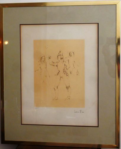 null Leonor FINI (1907-1996)
The Dancers
Etching signed lower right, numbered 136/275
55...
