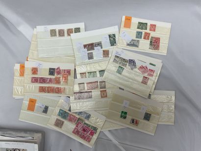 null Important lots of bulk stamps of the world obl. semi-modern and modern periods...